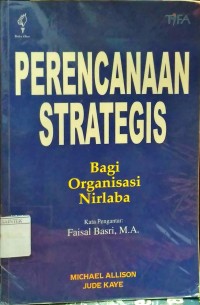 Image of Perencanaan Strategis bagi Organisasi Nirlaba