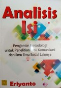 Analisis Isi : Pengantar Metodologi Untuk Penelitian Ilmu Komunikasi dan Ilmu-ilmu Sosial Lainnya