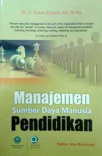 Manajemen Sumber Daya Manusia Pendidikan