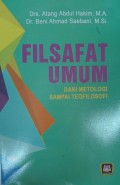 Filsafat Umum dari Metodologi sampai Teofilosofi